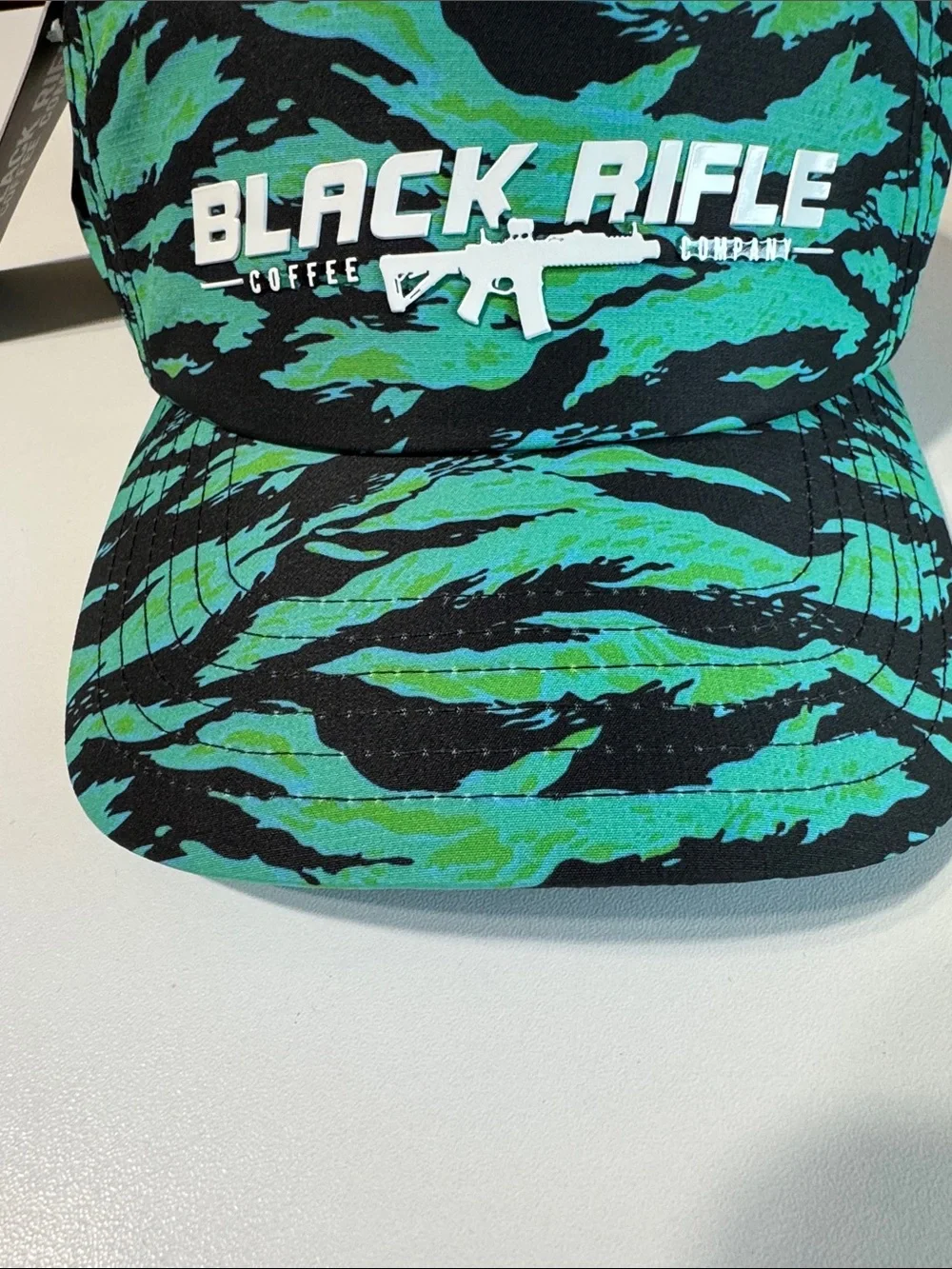 Black Rifle Coffee Company Men's Green & Black Patterned Cap